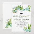 Search for cactus graduation invitations Botanical