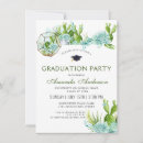 Search for cactus graduation invitations Botanical
