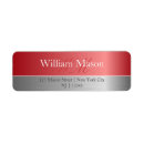 Search for copper foil return address labels Modern