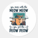 Search for mad cat stickers Funny