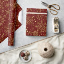 Search for red and gold christmas wrapping paper Festive