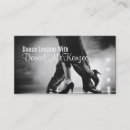 Search for dance instructor business cards Swing