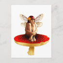 Search for red mushrooms postcards Amanita