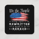 Search for constitution business cards Usa