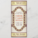 Search for movie marquee invitations Kids