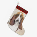 Search for basset hound christmas stockings Puppy