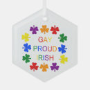 Search for shamrock christmas tree decorations Irish