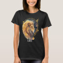 Search for leo zodiac tshirts Fire