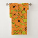 Search for orange and black bath towels Modern
