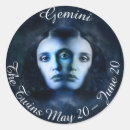 Search for gemini stickers Black