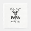 Search for highland cow napkins Cowboy