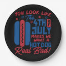 Search for hotdogs paper plates 4th of july
