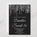 Search for string lights sweet 16 invitations Sparkle