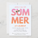 Search for end of school pool party invitations School's out