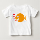 Search for goldfish baby shirts Cute