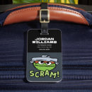 Search for oscar the grouch luggage tags Trash can