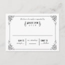 Search for black and white art deco postcards Rsvp