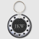 Search for modern sophisticated key rings Black