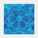 Search for blue snowflake magnets Stylish