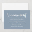 Search for cancelled wedding invitations Dusty blue