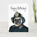 Search for firefighter birthday cards Dog
