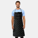 Search for black and silver aprons Script