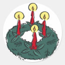 Search for advent wreath stickers Xmas