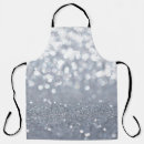 Search for shiny aprons Closeup