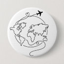 Search for around the world badges Globe