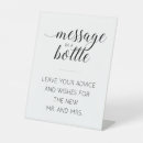 Search for message in a bottle sign posters Calligraphy