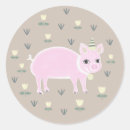 Search for farm pig stickers Rustic