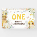 Search for bee first birthday posters Gender neutral