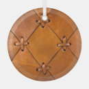 Search for material round christmas tree decorations Brown