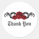 Search for gothic thank you stickers Elegant