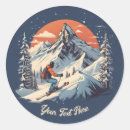 Search for mountain illustration stickers Snow