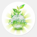 Search for happy earth stickers Save the planet