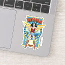 Search for logo badge stickers Wonder woman