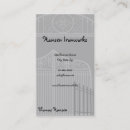 Search for ironwork business cards Metal