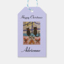 Search for black santa gift tags Red