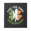 Search for clover notepads Irish