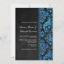 Search for lace border wedding invitations Black
