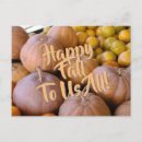 Search for fall holidays postcards Autumn