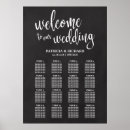 Search for chalkboard wedding seating charts Black and white