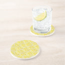 Search for lemon slice coasters Yellow