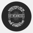 Search for weak stickers Strength