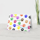Search for pawprints cards Canine