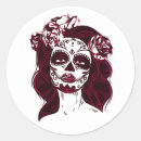 Search for dia de muertos stickers Girl