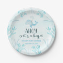Search for whale paper plates Teal
