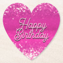 Search for hot pink coasters Glitter