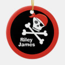 Search for pirate christmas tree decorations Black